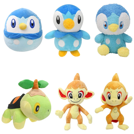 Pokemon Piplup Turtwig Chimchar Plushies Toy